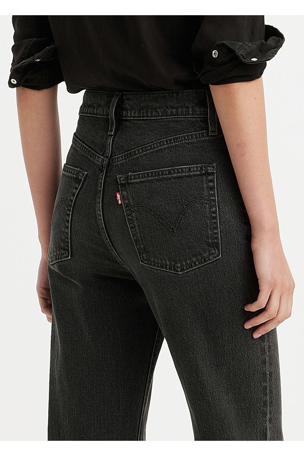 Jeans Mujer Ribcage Bells Negro Levis A7503-0007-3