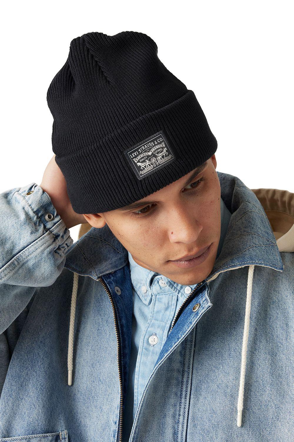 Gorro Hombre Backpatch Beanie Negro Levis 000J4-0003-2