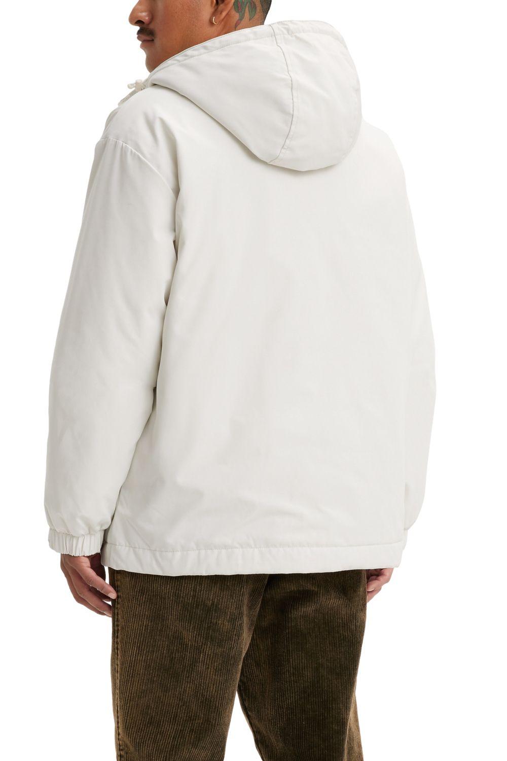 Chaqueta Hombre Relaxed Fit Hooded Blanco Levis A7261-0001-1