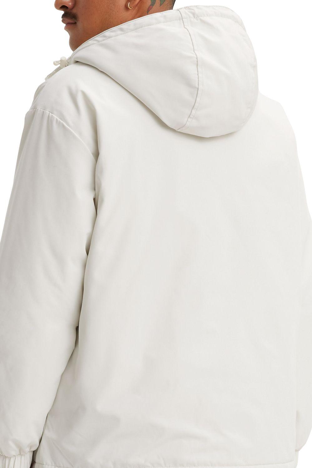 Chaqueta Hombre Relaxed Fit Hooded Blanco Levis A7261-0001-2