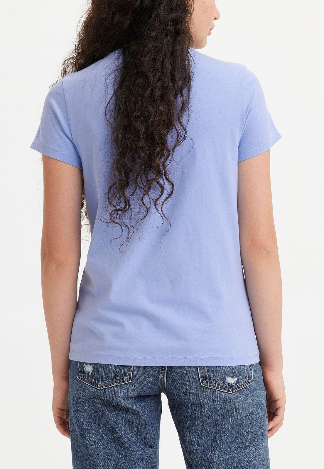 Polera Mujer  Perfect con logo Batwing Azul Levis 17369-2078-1