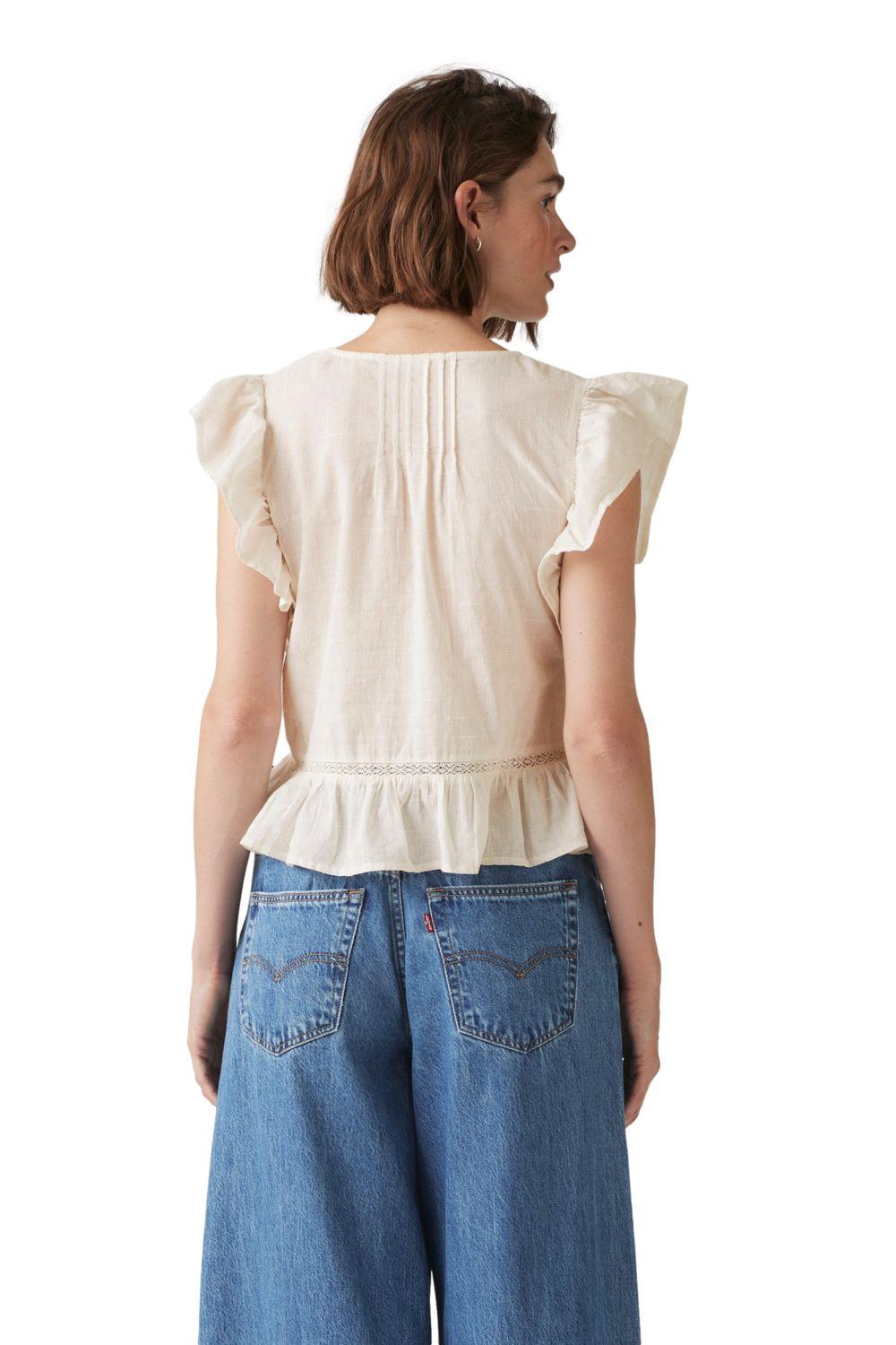 Blusa Mujer Aniston Blouse Beige Levis 001SH-0000-1