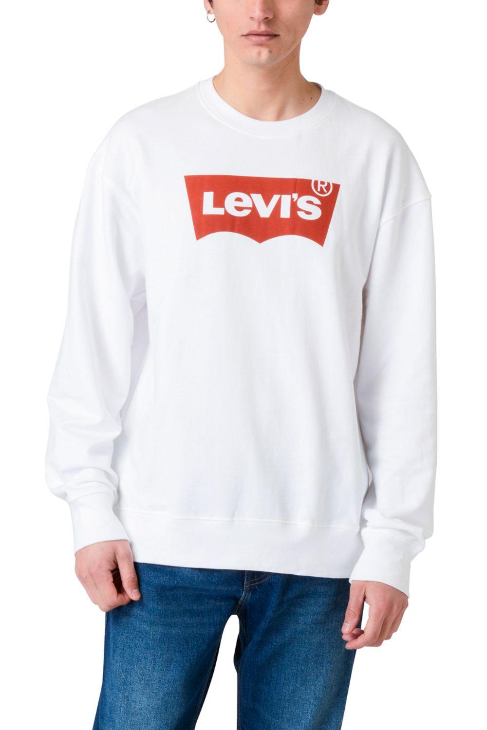 Polerón Hombre Logo Batwing Blanco Levis A1572-0070-0