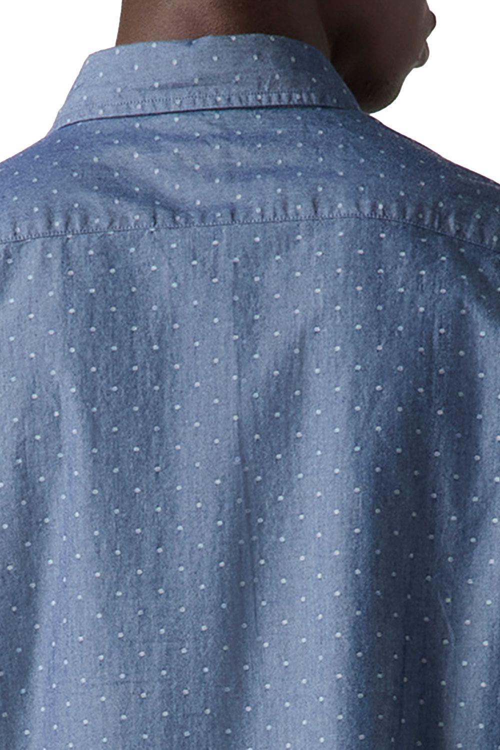 Camisa Hombre Classic Standard Azul Levis 85748-0296-3