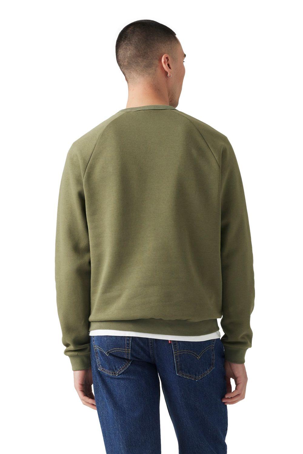 Polerón Hombre Red Tab Crewneck Verde Levis A7284-0013-1