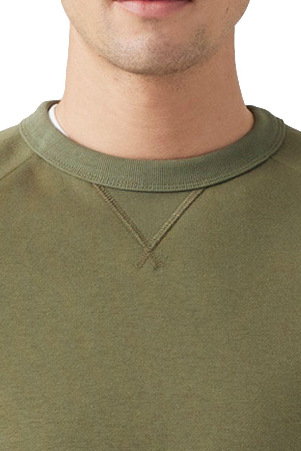 Polerón Hombre Red Tab Crewneck Verde Levis A7284-0013-2