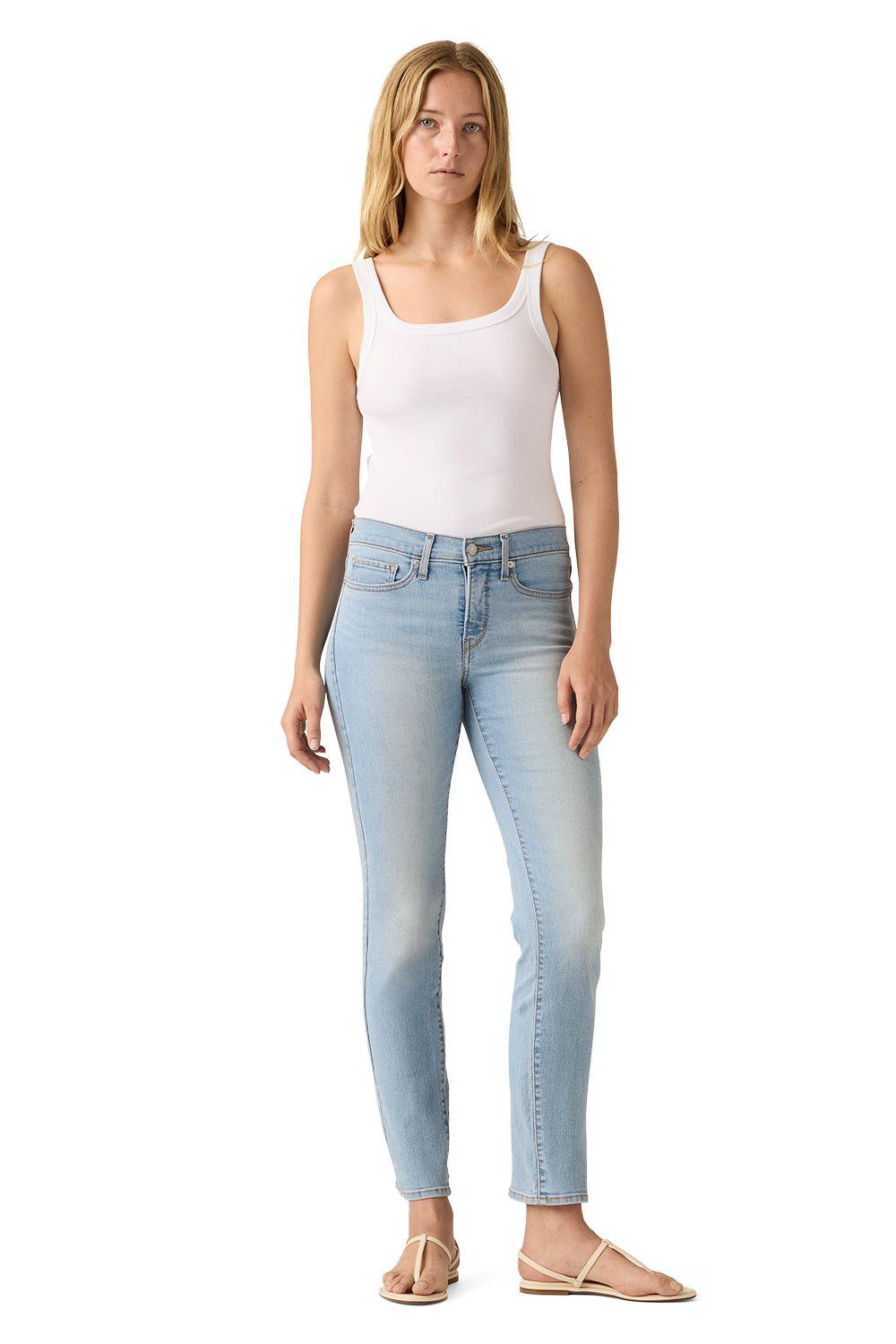 Jeans Mujer 312 Shaping Slim Celeste Levis 19627-0279-3