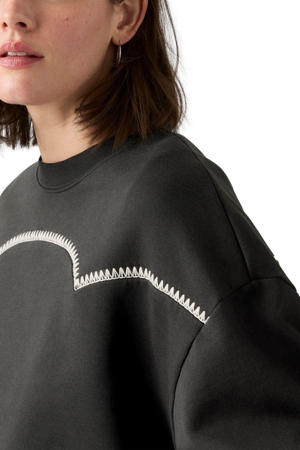 Polerón Mujer Leo Novelty Crew Negro Levis 003OG-0004-3