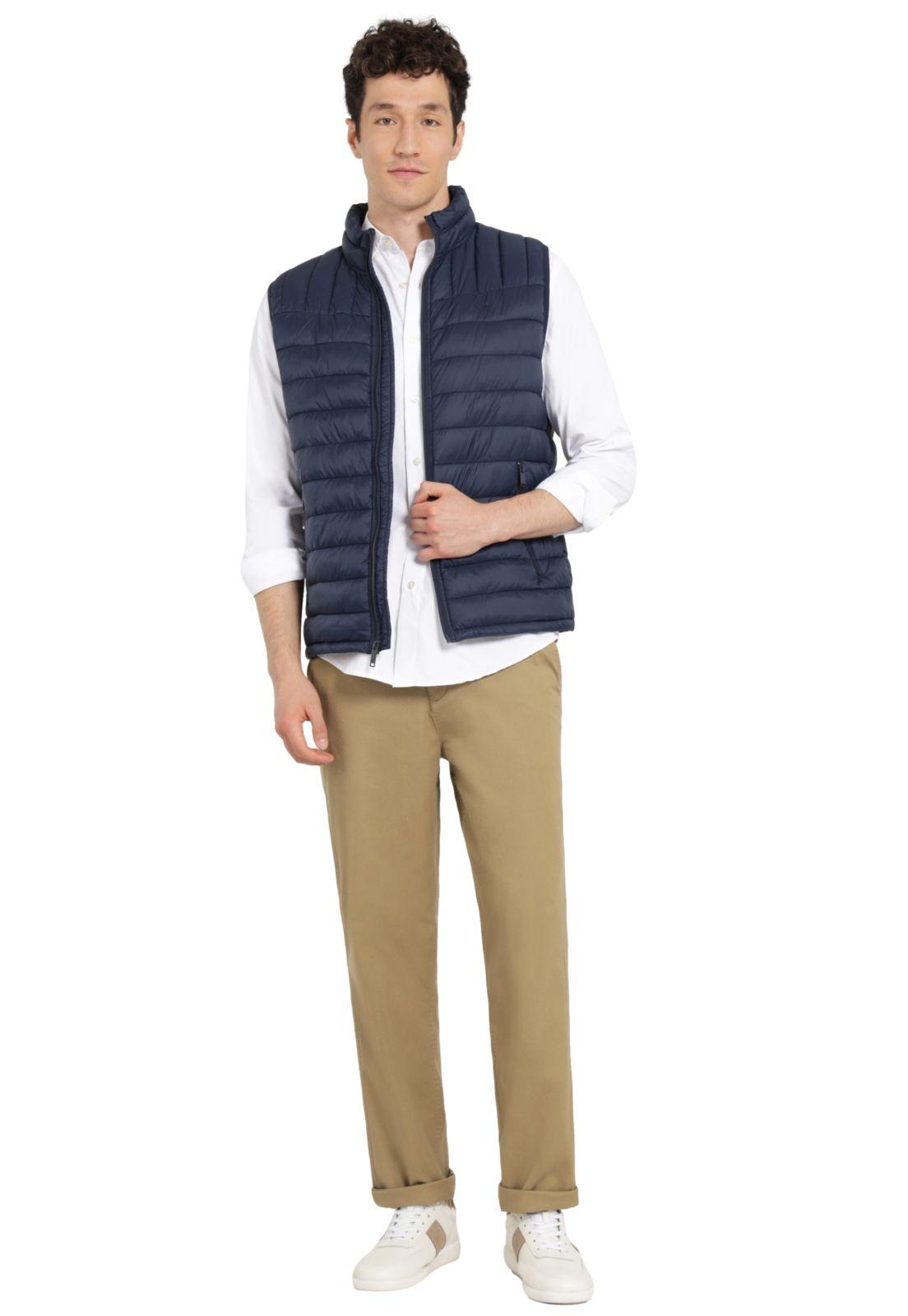 Parka Hombre Sin Mangas Packable Slim Fit Azul 95867-0003-3