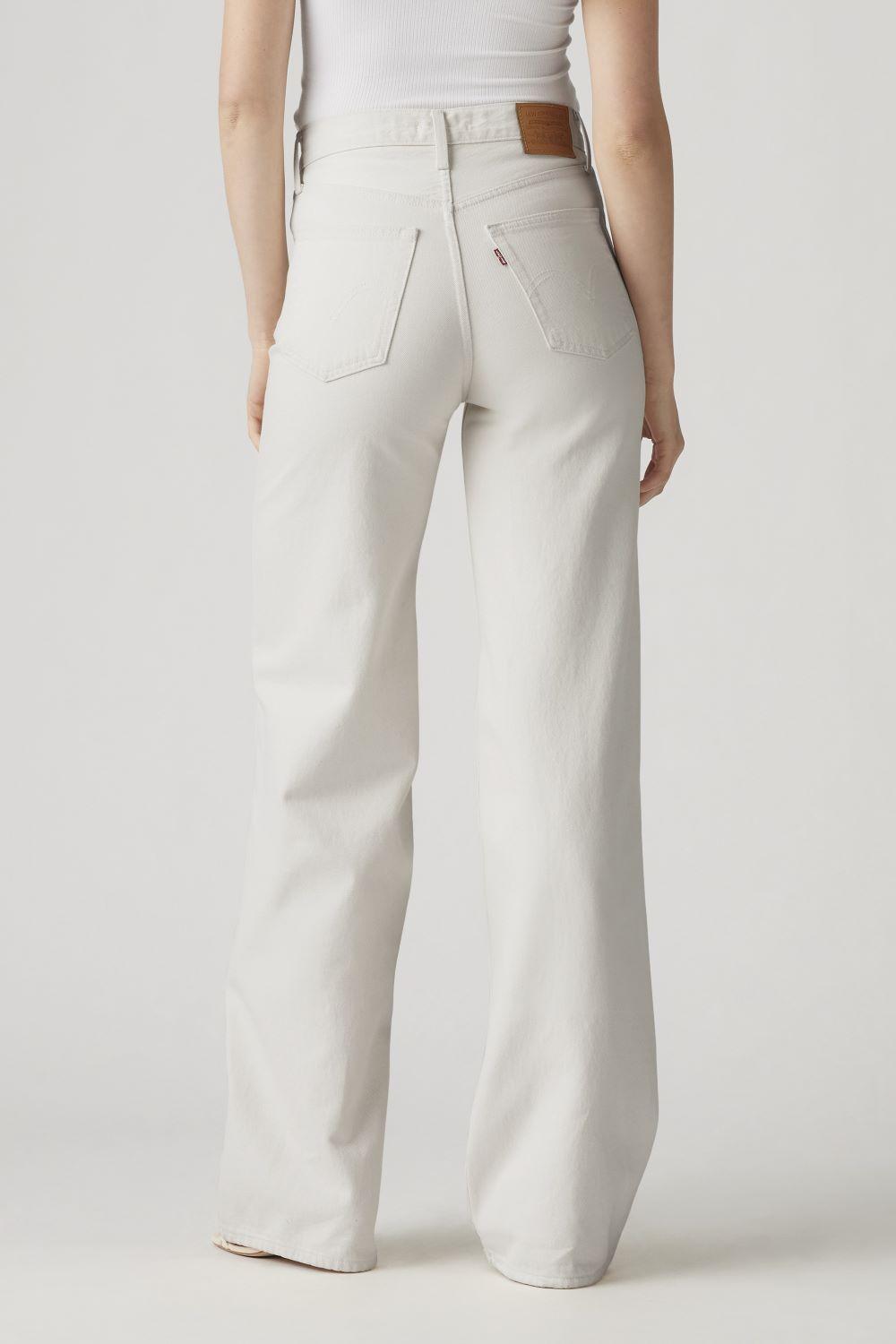 Jeans Mujer Ribcage Wide Leg Gris Levis A6081-0082-2