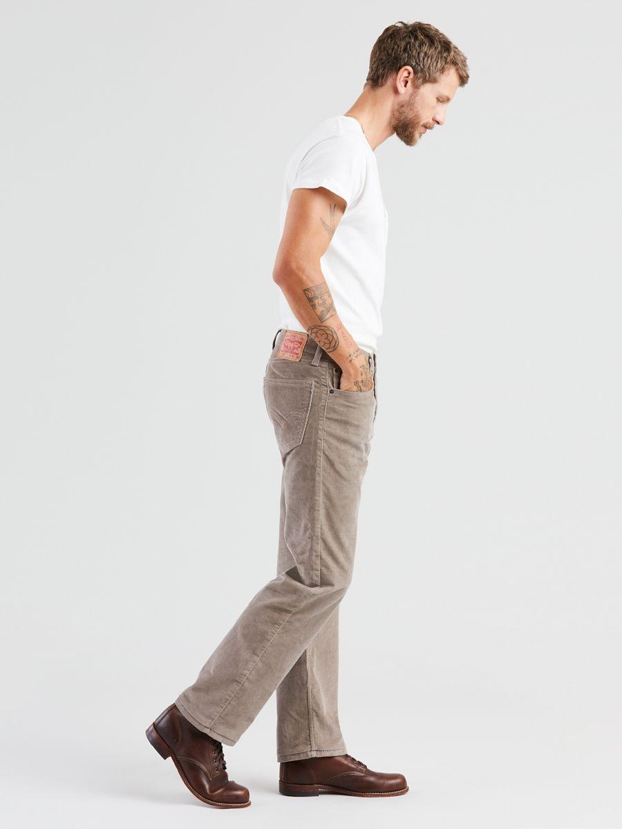 Jeans Hombre 505 Regular Cotelé Café Levis 00505-1397-1