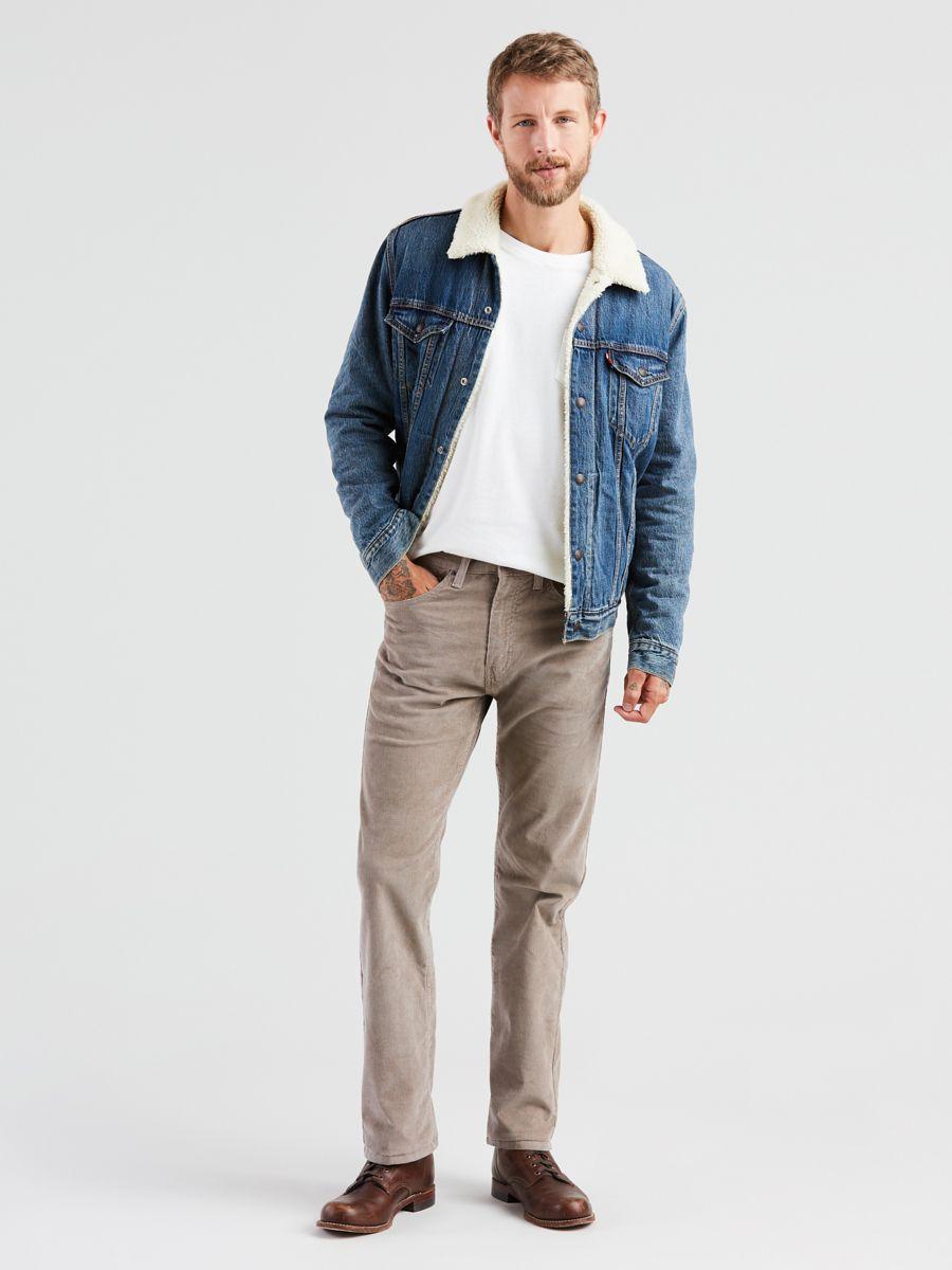 Jeans Hombre 505 Regular Cotelé Café Levis 00505-1397-2