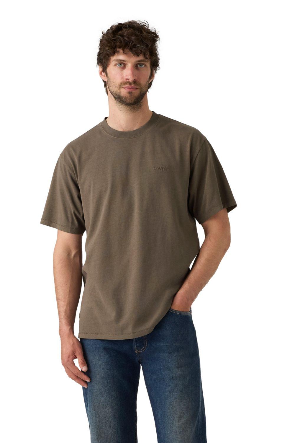 Polera Hombre Red Tab Vintage Tee Café Levis A0637-0175-0