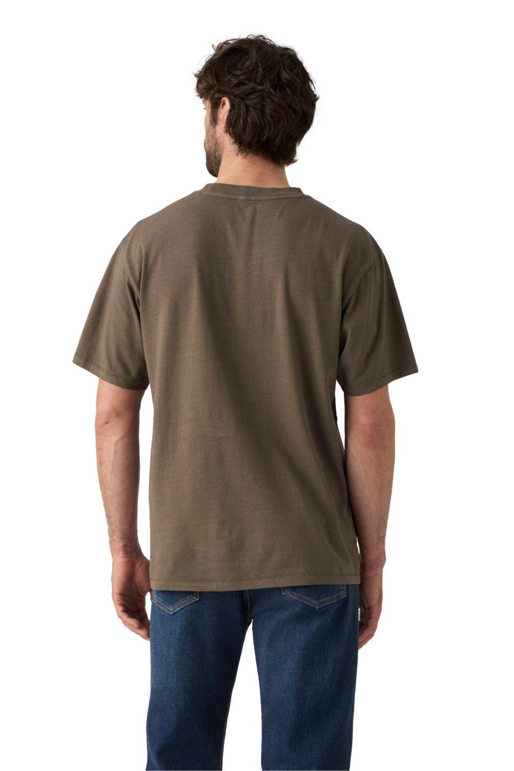 Polera Hombre Red Tab Vintage Tee Café Levis A0637-0175-1