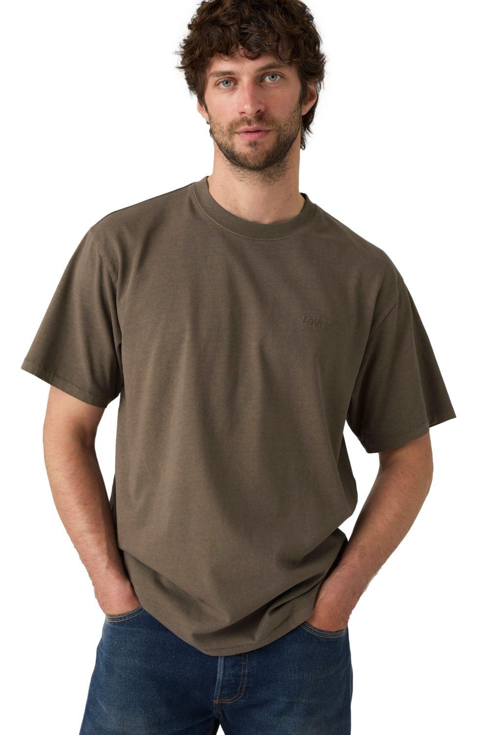 Polera Hombre Red Tab Vintage Tee Café Levis A0637-0175-2