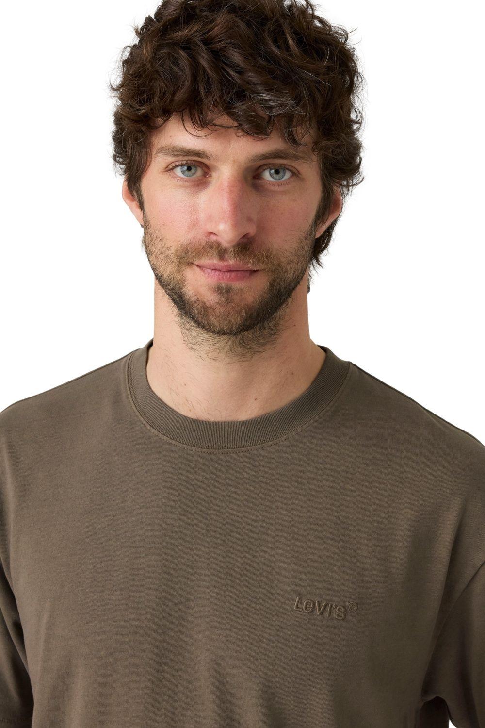 Polera Hombre Red Tab Vintage Tee Café Levis A0637-0175-3