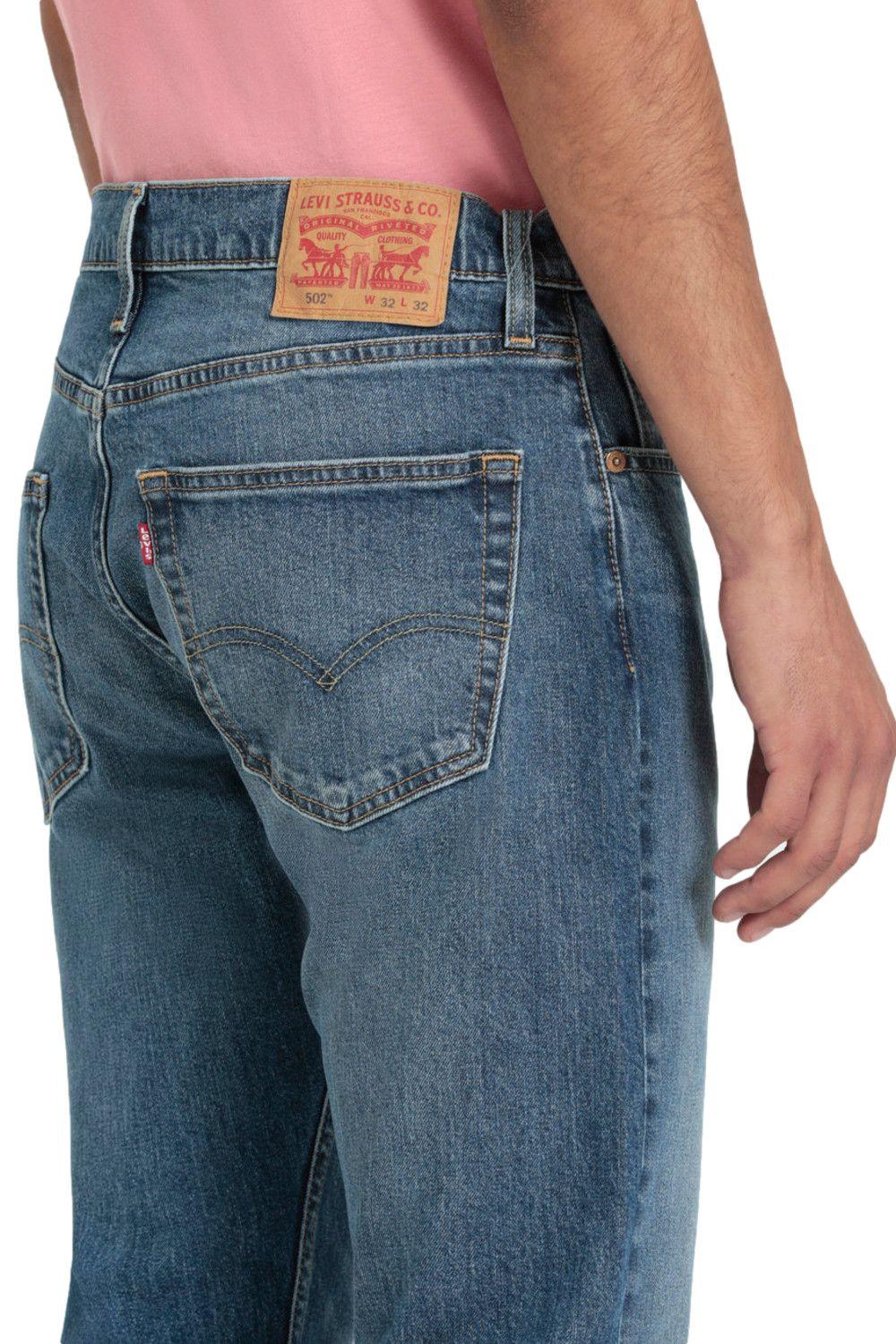 Jeans Hombre 502 Taper Azul Levis 29507-1324-3