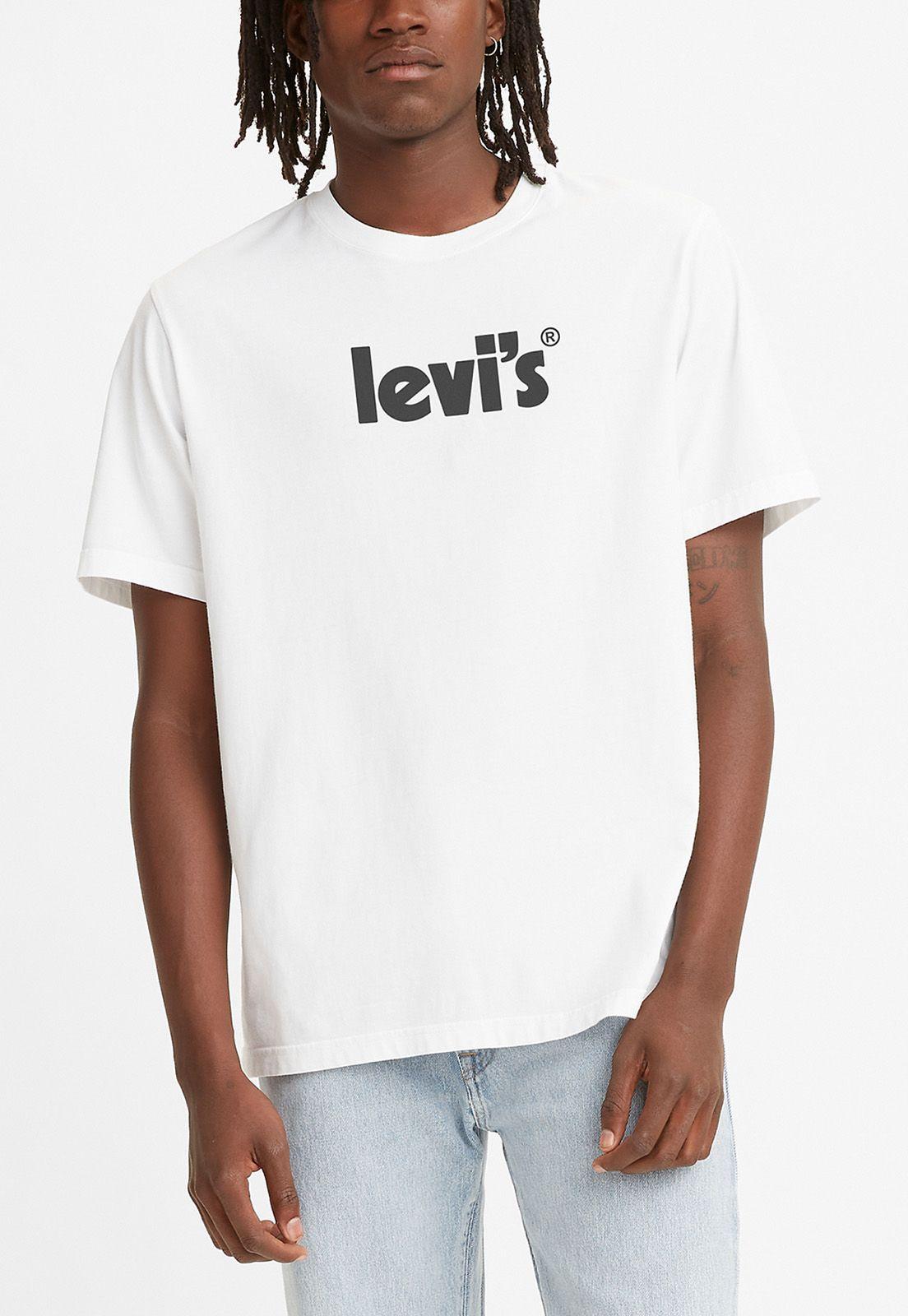 Polera Hombre Graphic Crewneck Blanco Levis 22491-1196-0