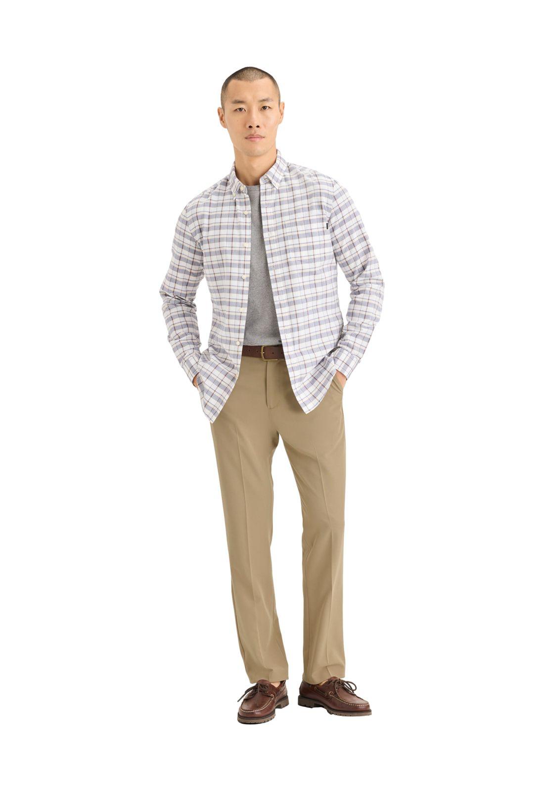 Pantalón Hombre Workday Dress Slim Fit Khaki A8843-0003-3