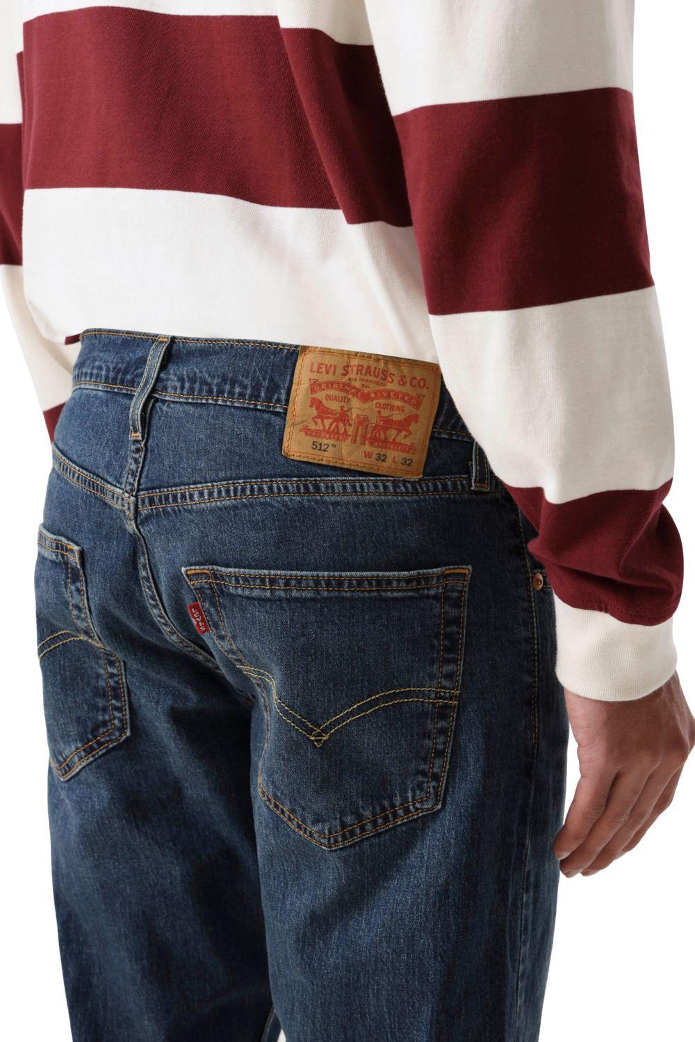 Jeans Hombre 512 Slim Taper Azul Levis 28833-1515-4