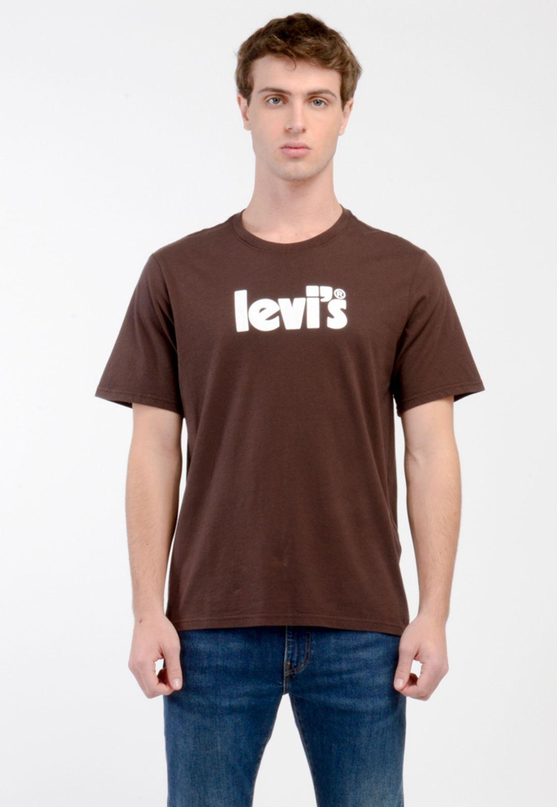 Polera Hombre Lisa Café Levis 16143-0147-0
