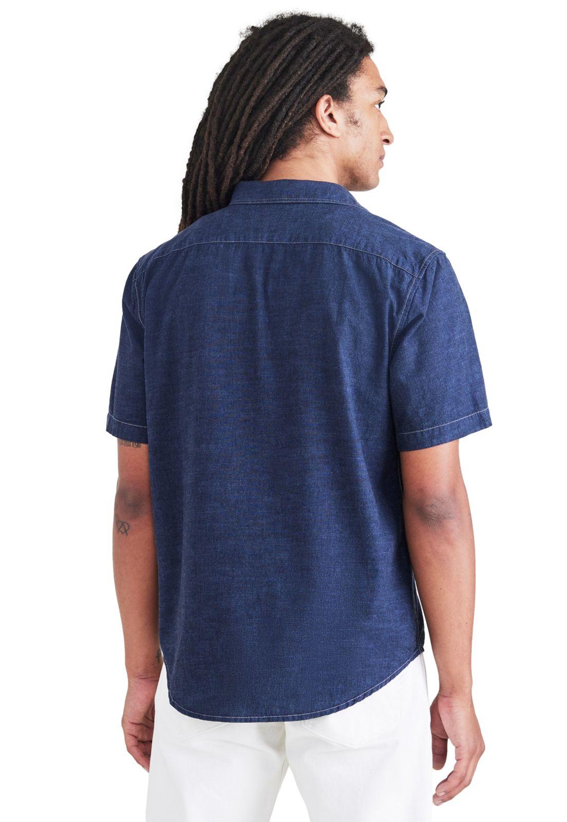 Camisa Hombre Casual Regular Fit Azul-2
