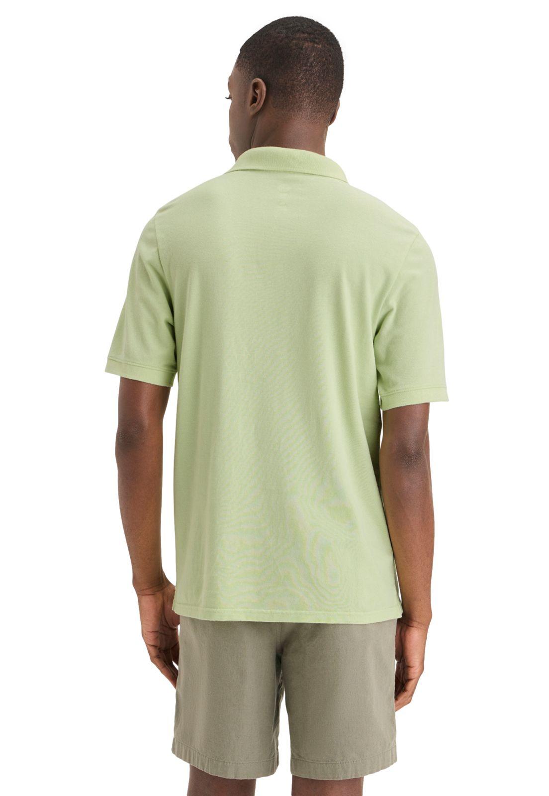 Polera Hombre Polo Pique Slim Fit Verde A1159-0120-2