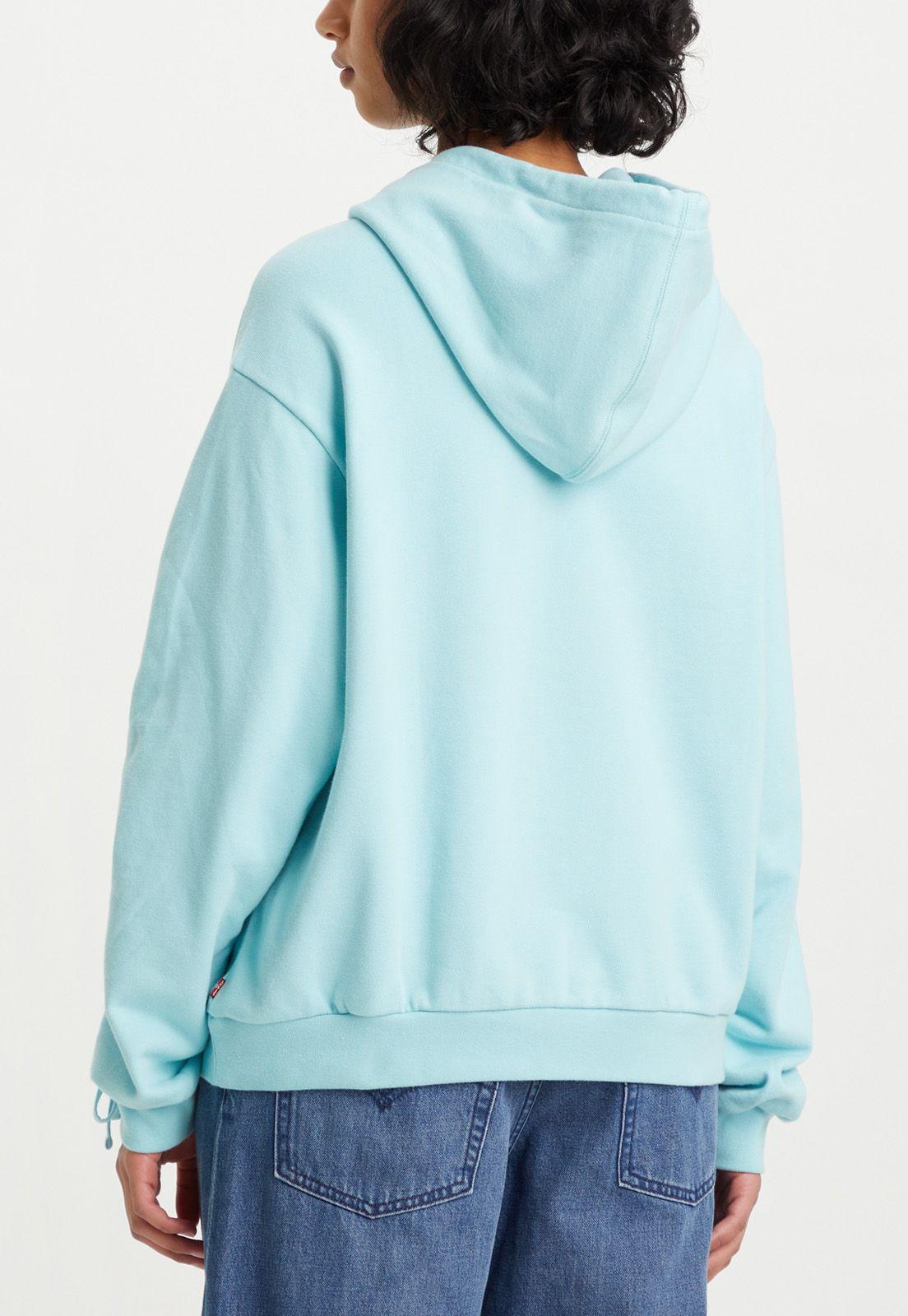 Polerón Mujer Hoodie Celeste Levis A4783-0001-1