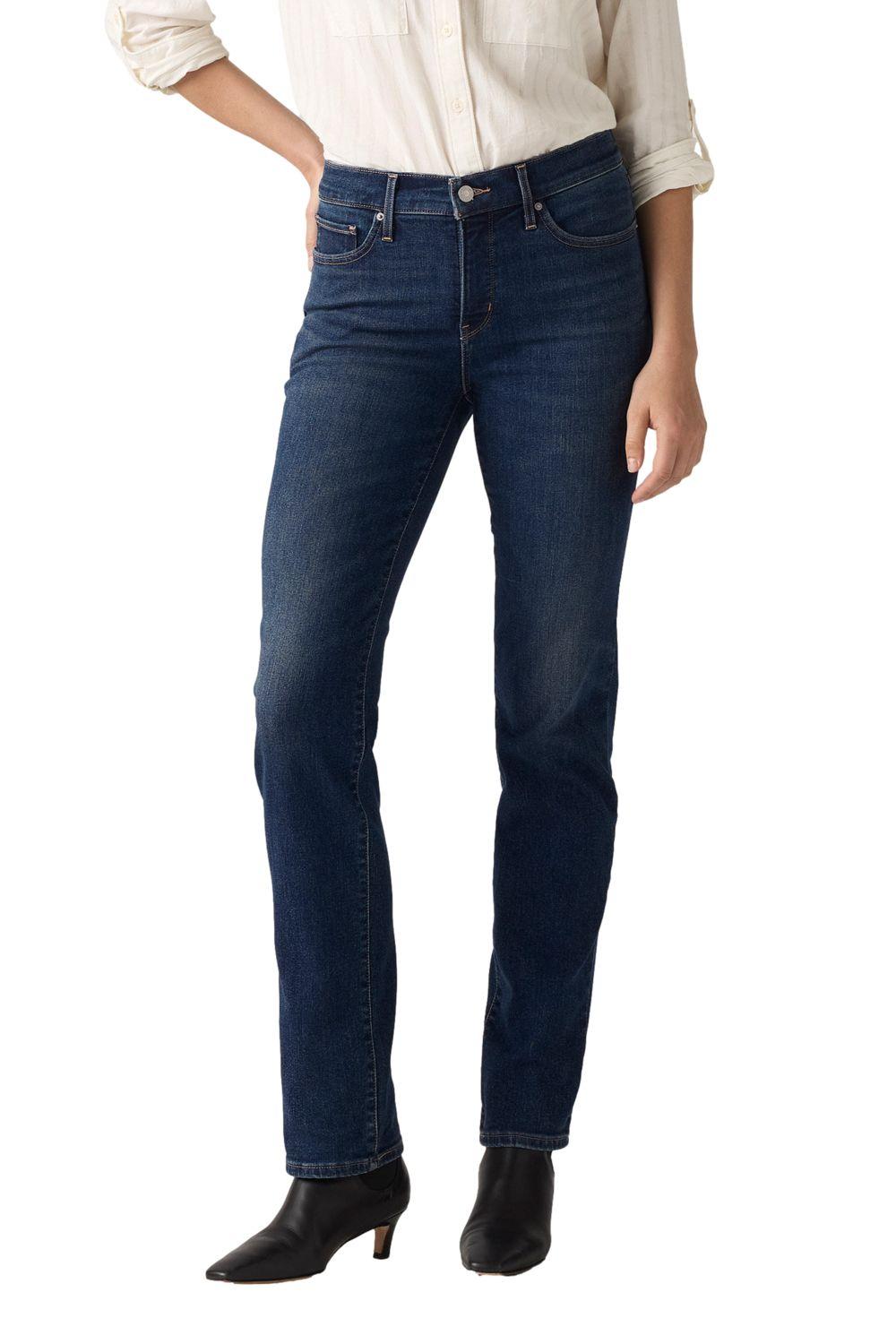 Jeans Mujer 314 Shaping Straight Azul Levis 19631-0282-0