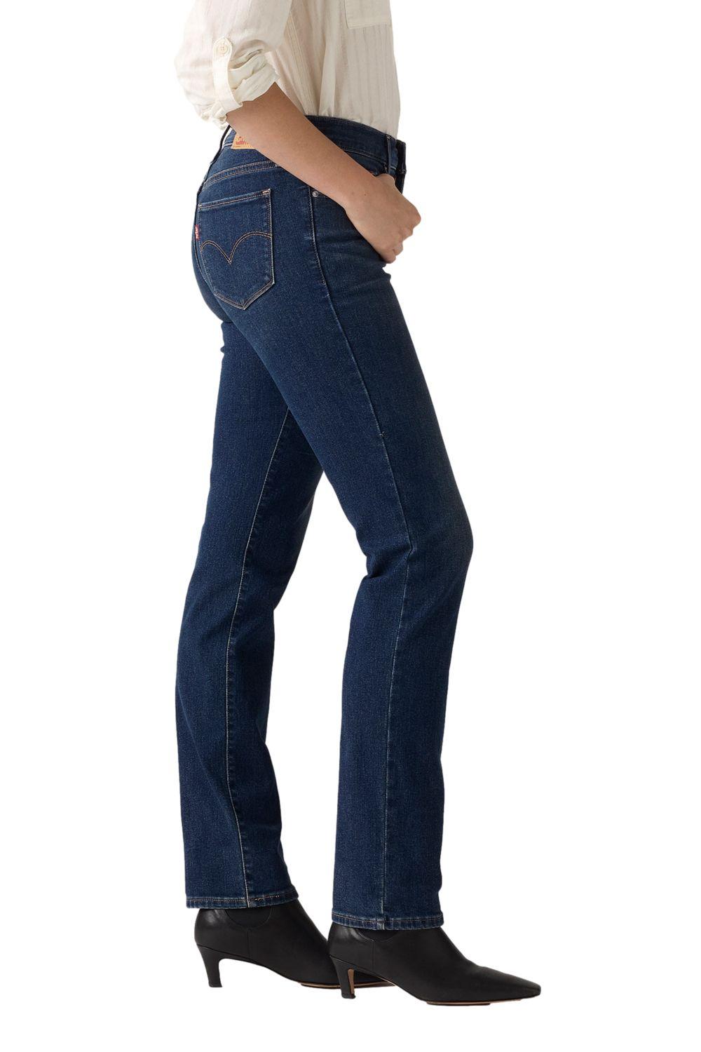 Jeans Mujer 314 Shaping Straight Azul Levis 19631-0282-1