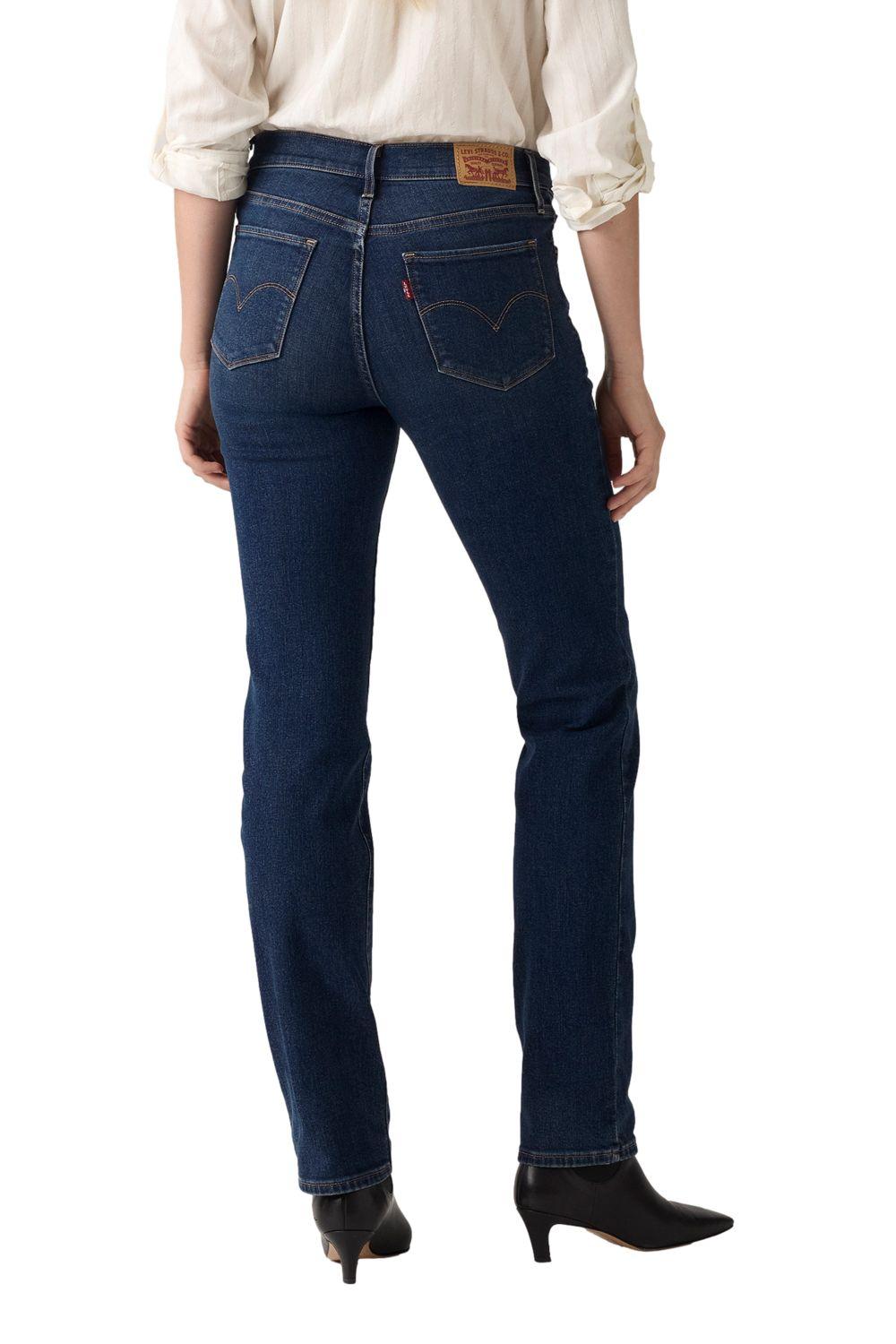 Jeans Mujer 314 Shaping Straight Azul Levis 19631-0282-2