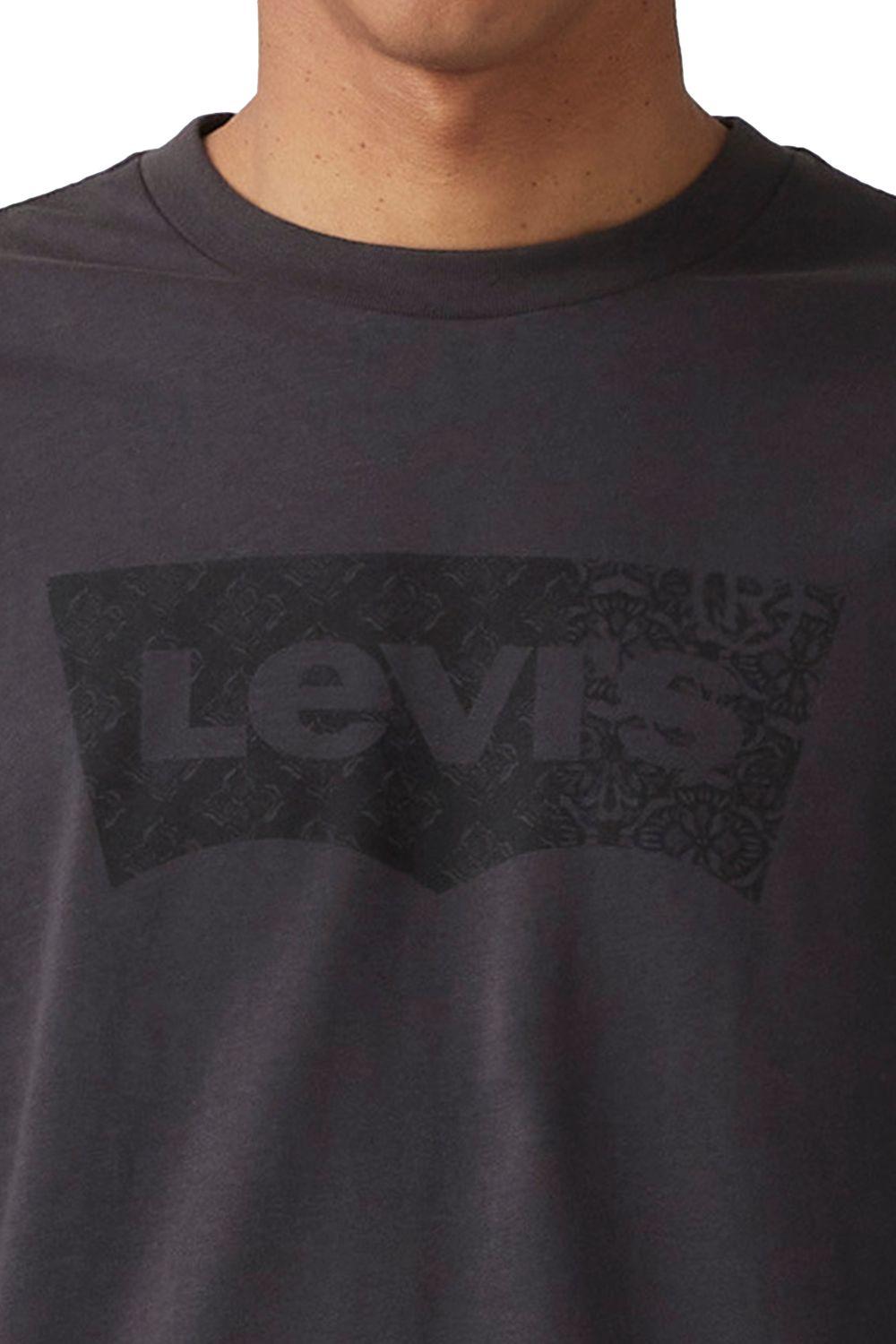 Polera Hombre Graphic Crewneck Tee Negro Levis 22491-1920-2