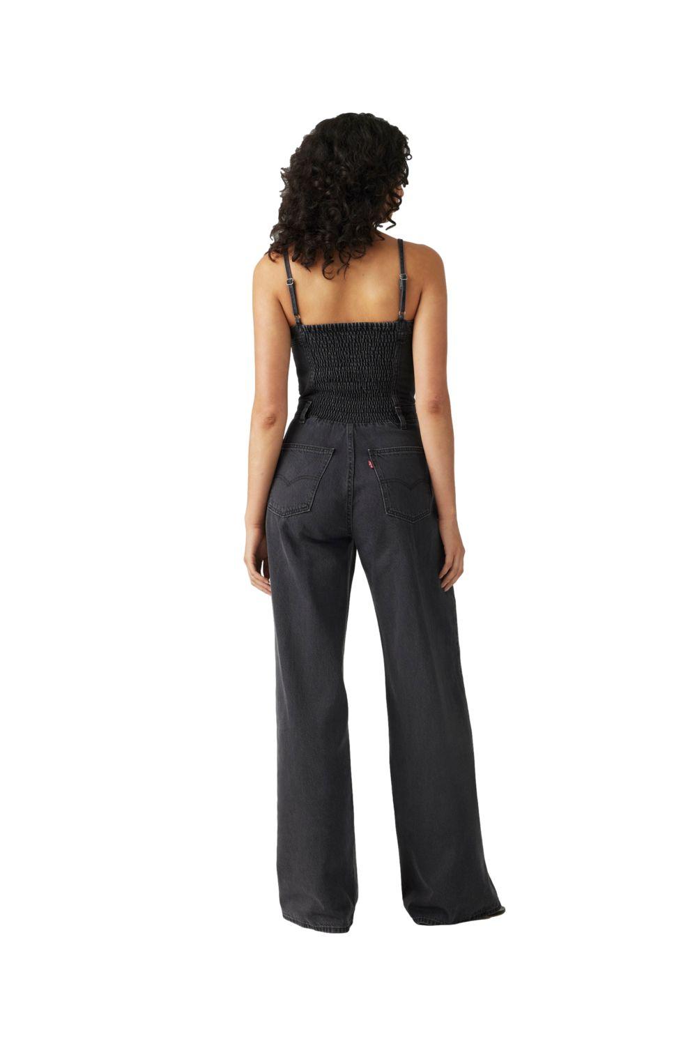 Enterito Mujer Bustier Jumpsuit Negro Levis 001WC-0002-2