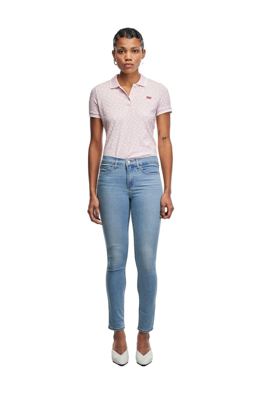 Jeans Mujer 710 Super Skinny Azul Claro Levis 17778-0461-3