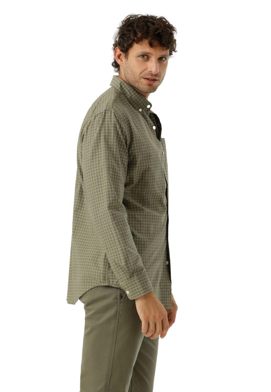 Camisa Hombre Woven Refine Classic Fit Verde 52798-1226-1