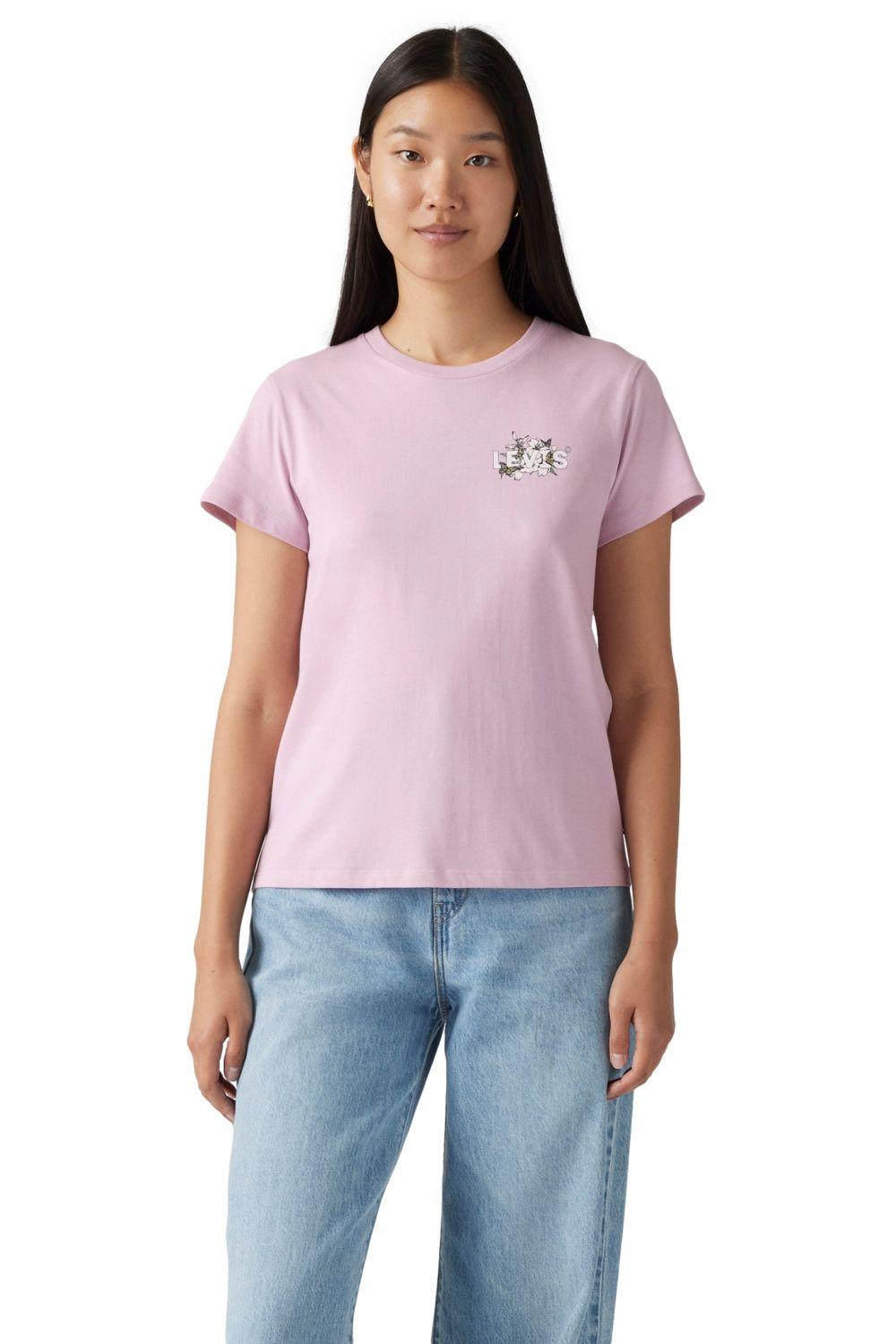 Polera Mujer The Perfect Tee Rosado Levis 17369-3018-0