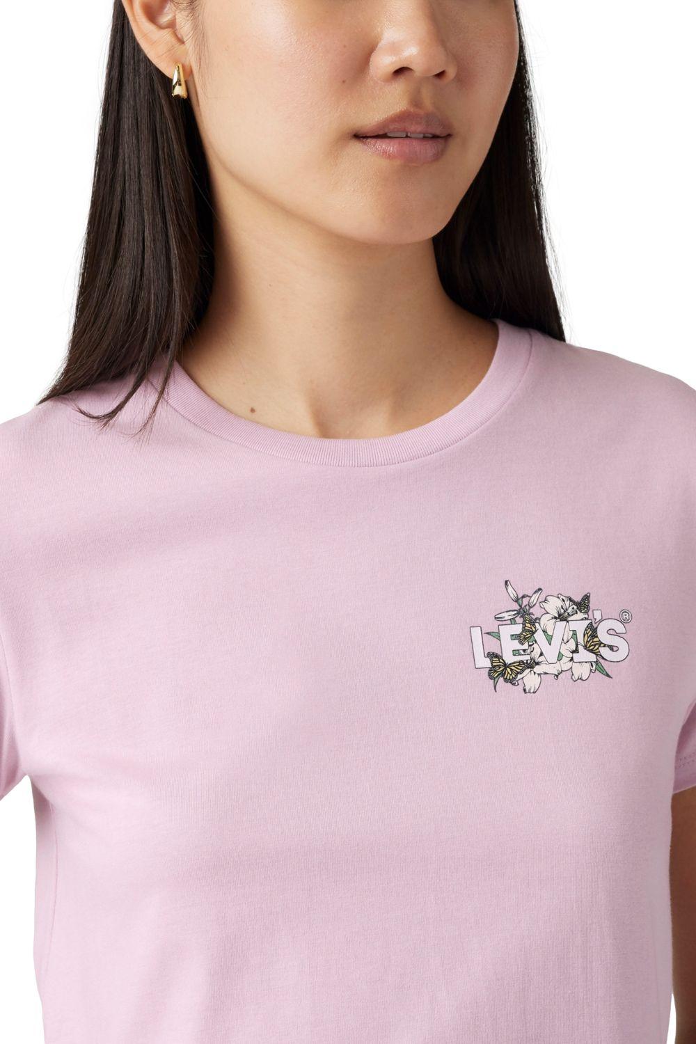 Polera Mujer The Perfect Tee Rosado Levis 17369-3018-3