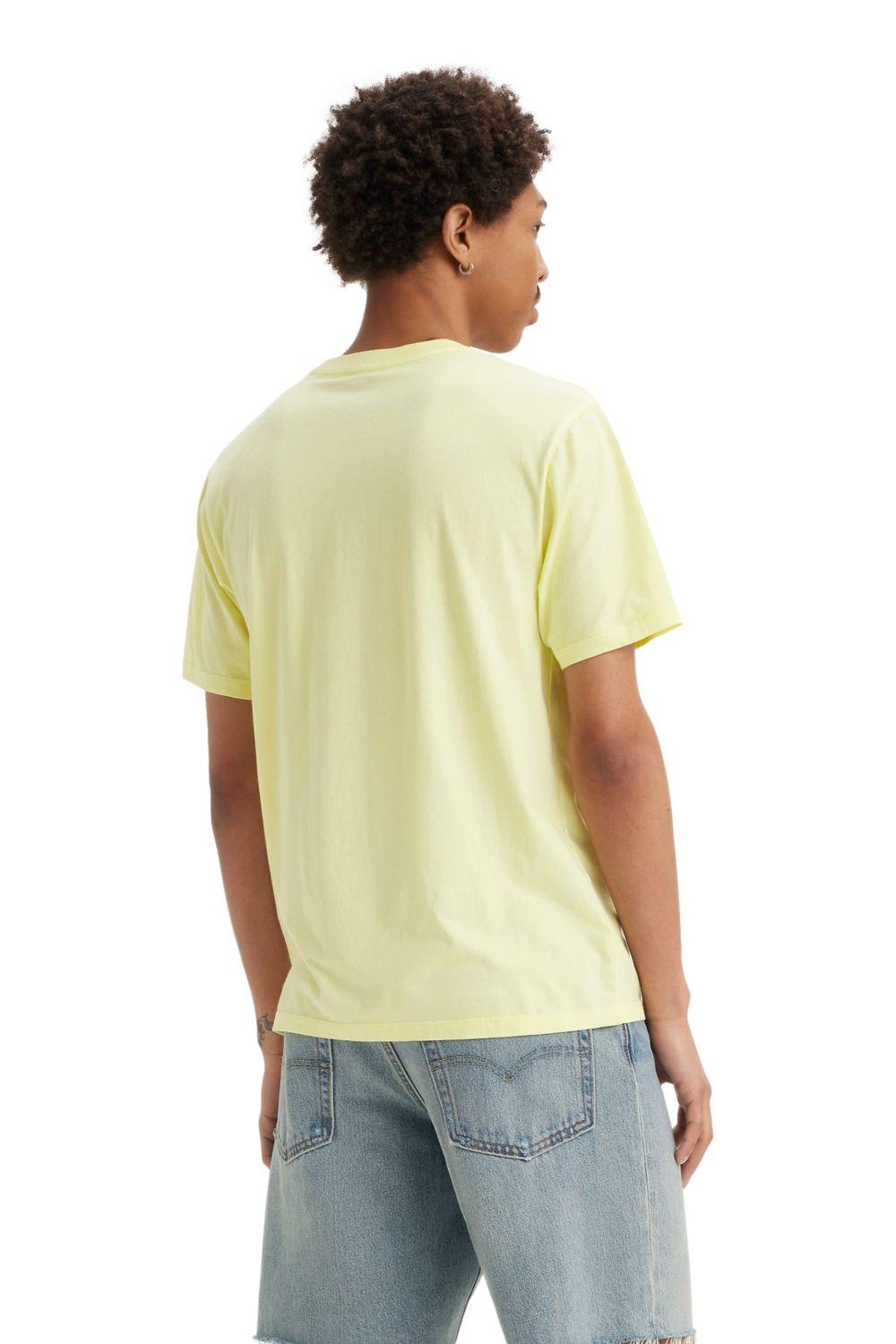 Polera Hombre Retro Standard Tee Amarillo Levis A9455-0001-1