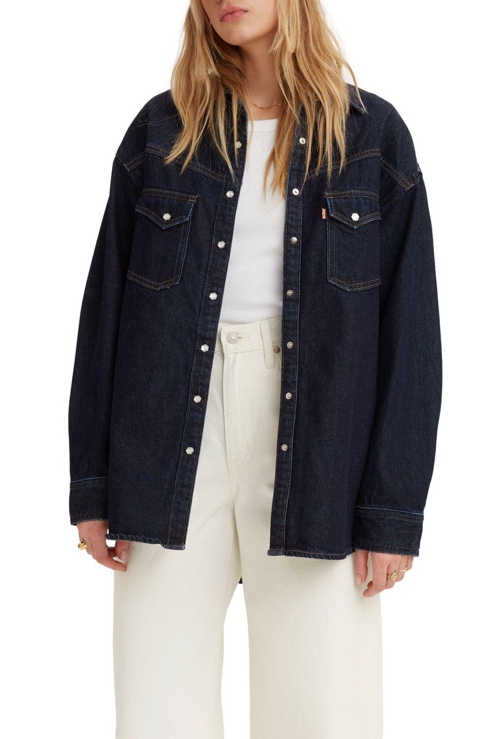 Camisa Mujer Lisa Azul Levis A3364-0000-0