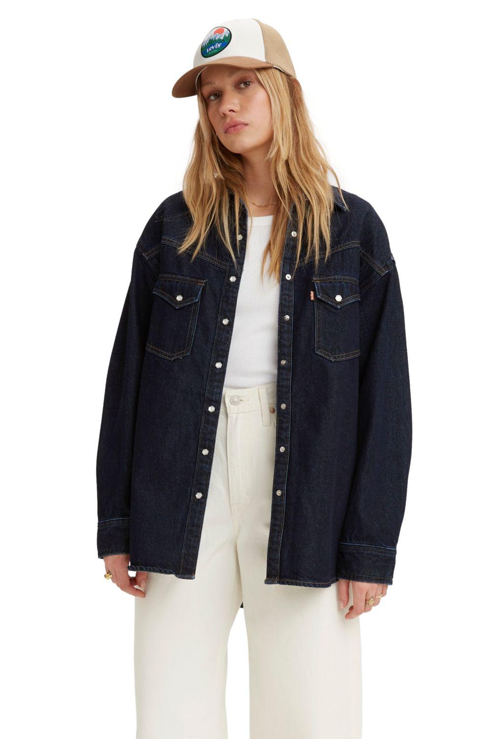 Camisa Mujer Lisa Azul Levis A3364-0000-3