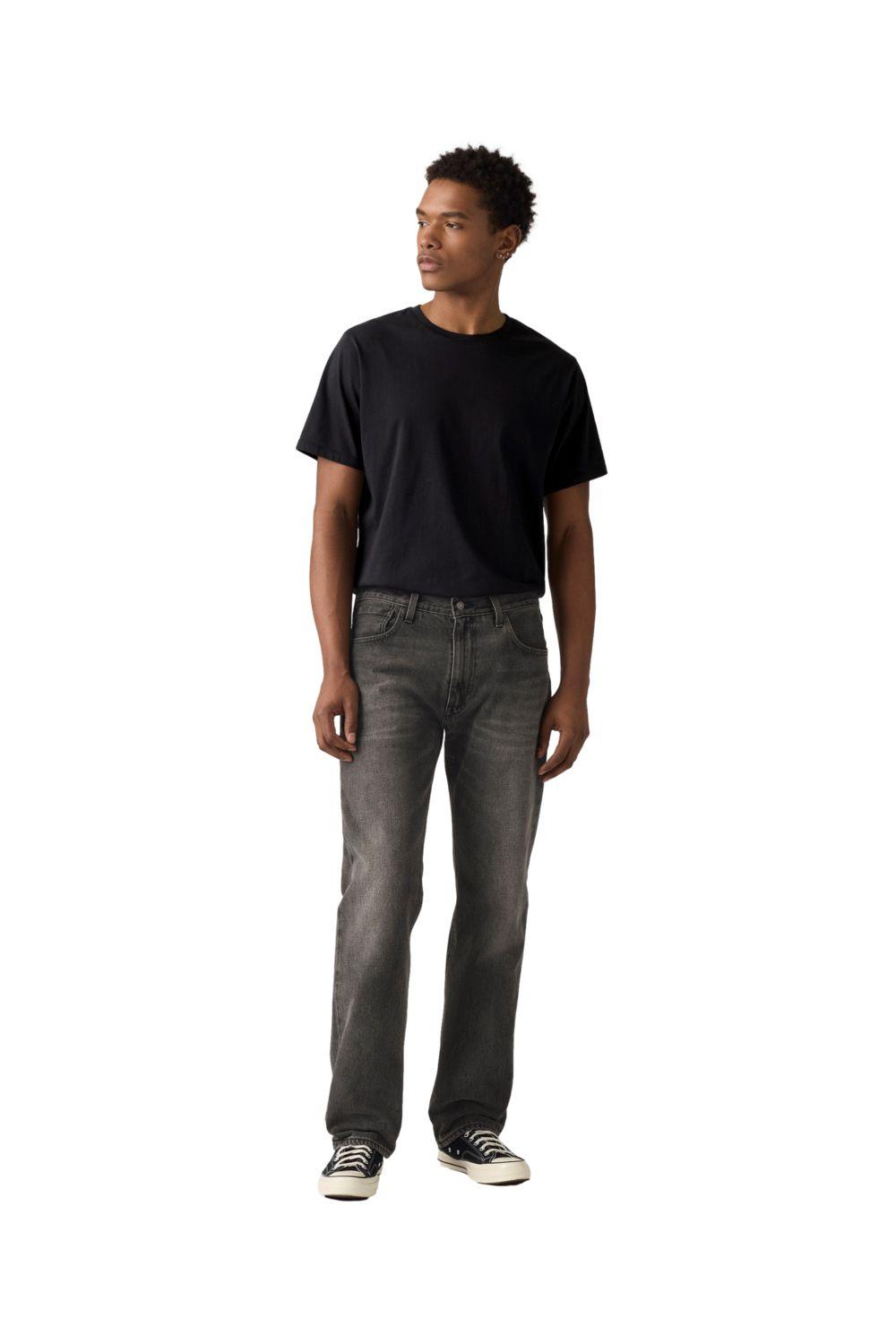 Jeans Hombre 555 Relaxed Straight Negro Levis 000LO-0033-3