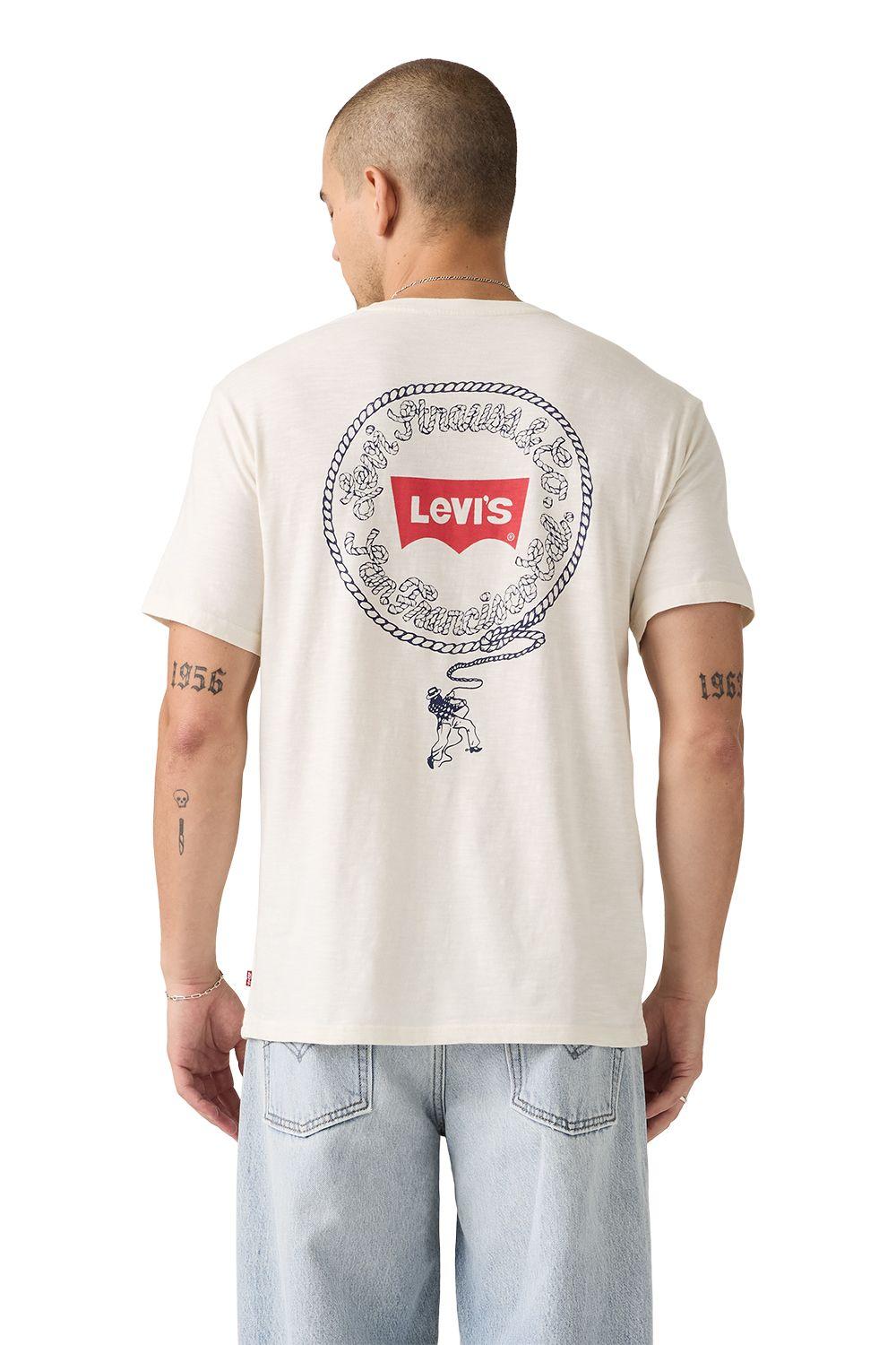 Polera Hombre Relaxed Fit Tee Beige Levis 16143-2451-1