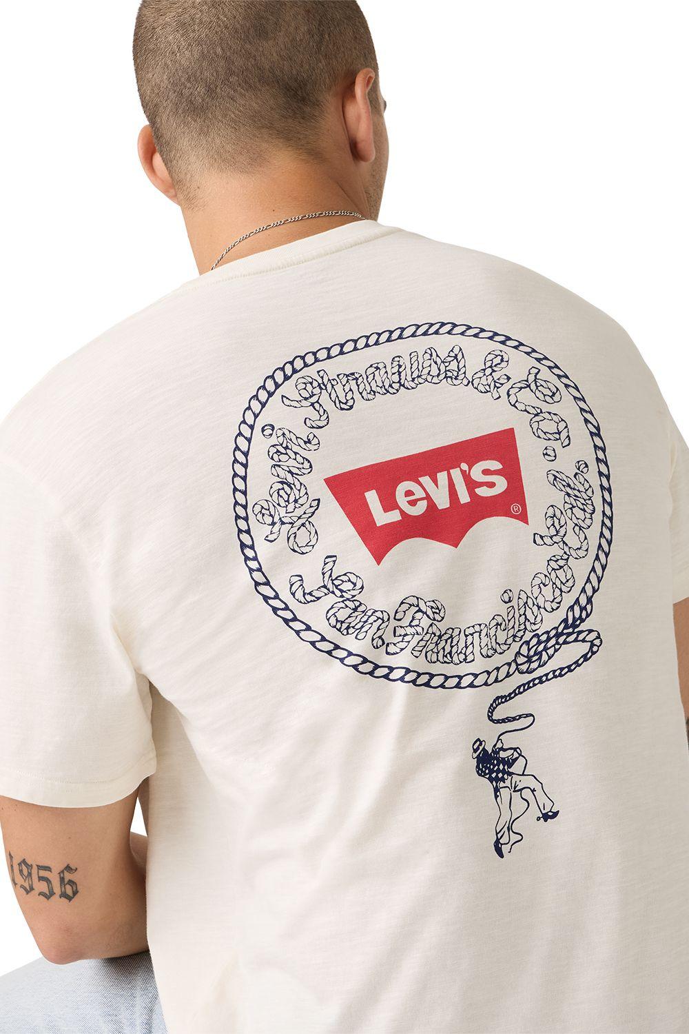 Polera Hombre Relaxed Fit Tee Beige Levis 16143-2451-3