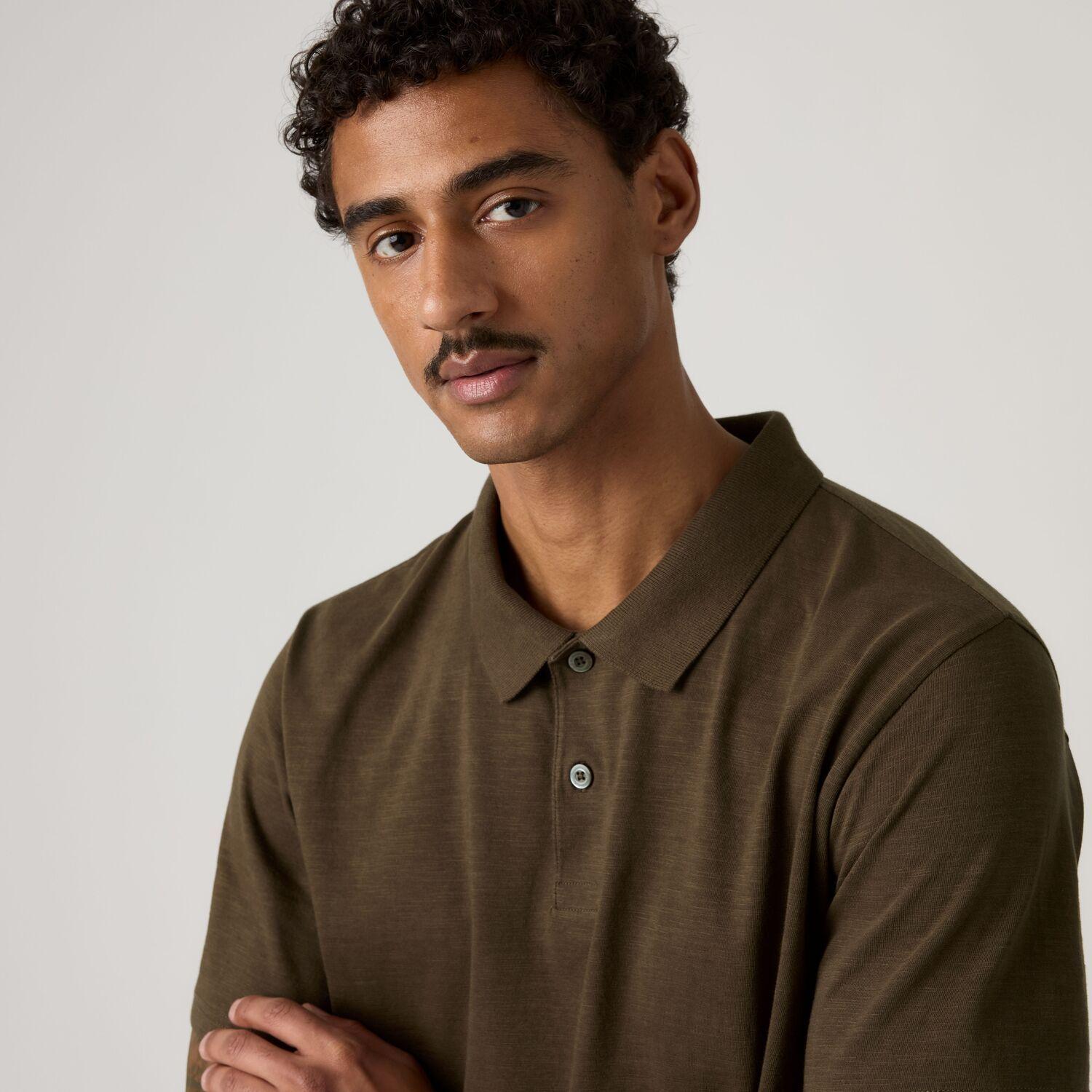 Polera Hombre Merritt Jersey Polo Café Levis 003O8-0031-3