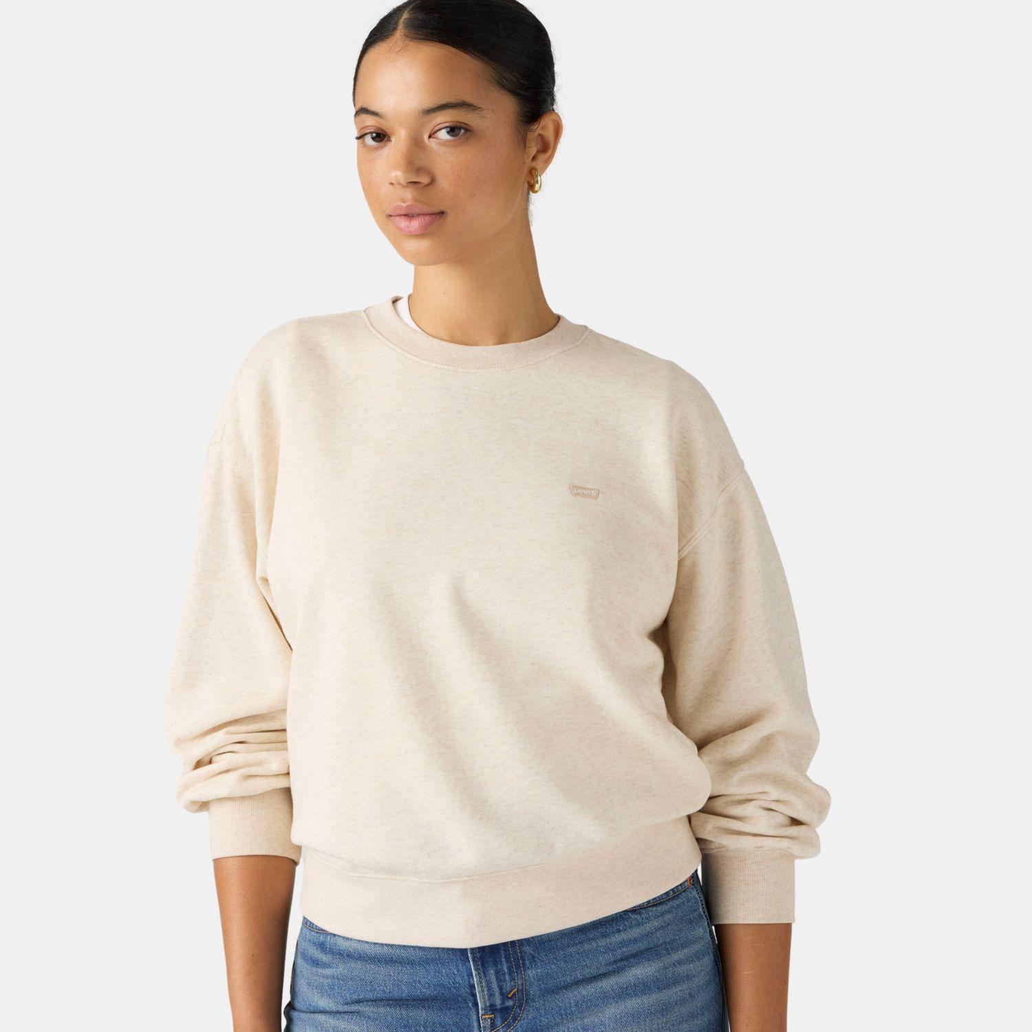 Polerón Mujer Everyday Crewneck Beige Levis 0082J-0016-2