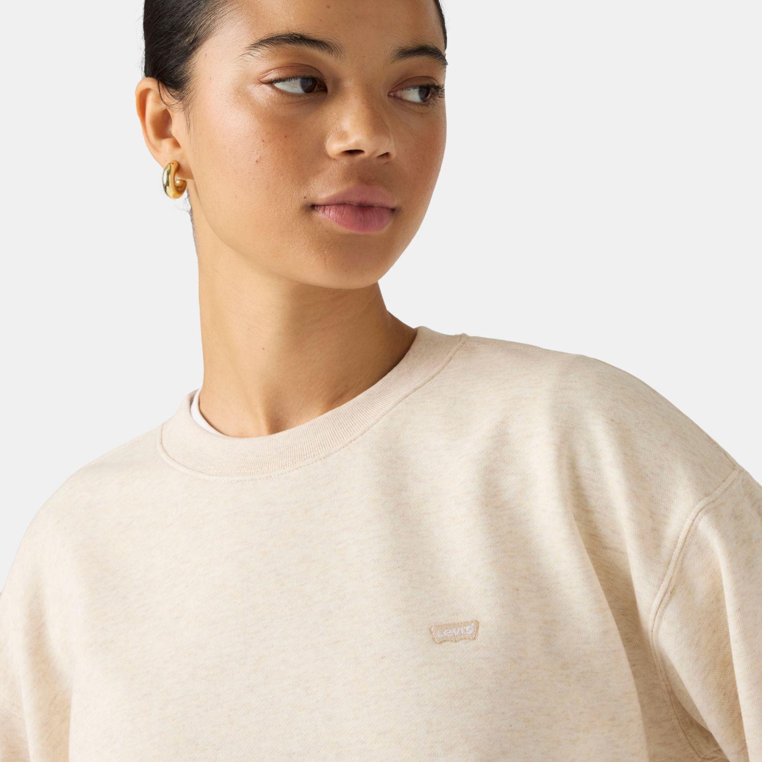 Polerón Mujer Everyday Crewneck Beige Levis 0082J-0016-3