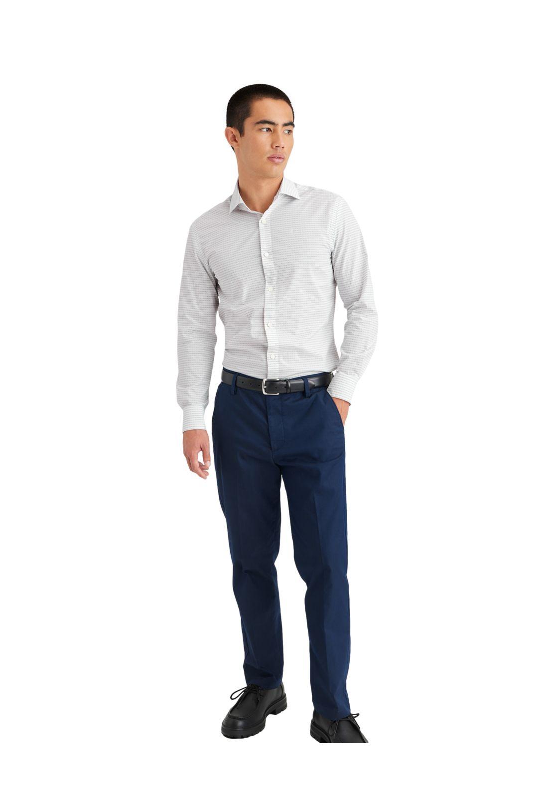Camisa Hombre Crafted Slim Fit Blanco A4285-0012-3