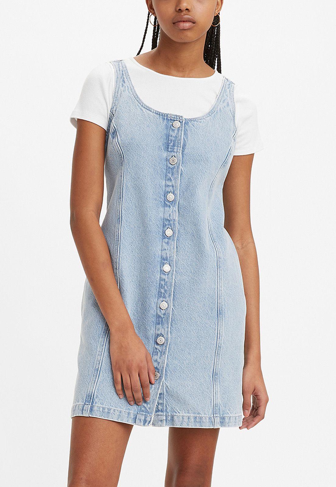 Vestido Mujer Tuli Denim Mini Dress Azul Levis A3351-0001-0