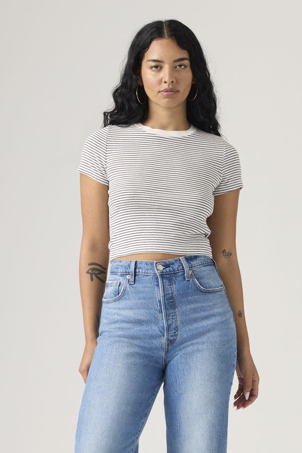 Polera Mujer Essential Sporty Tee Azul Levis A7419-0040-0