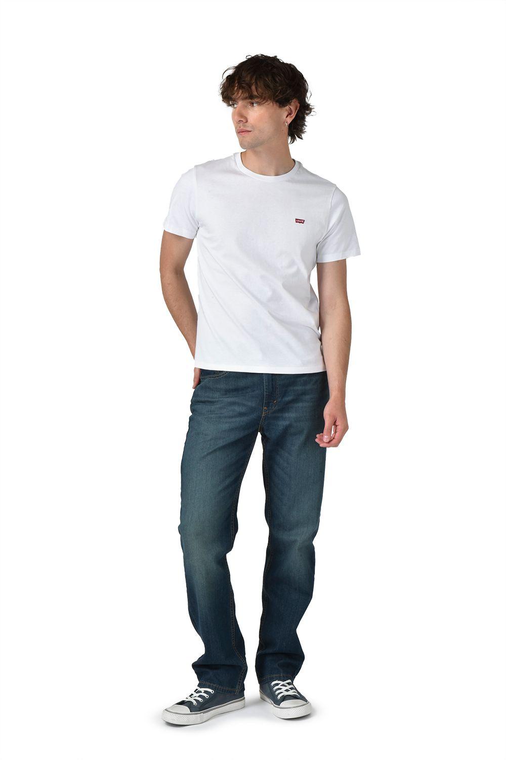 Jeans Hombre 514 Straight Azul Oscuro Levis 00514-0403-0